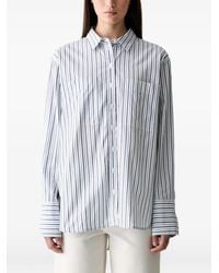 Barbour - Fawley Striped Relaxed Long-Sleeved Shirt - Lyst