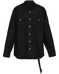 Rick Owens - Jumbo Flap-Pocket Shirt - Lyst