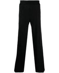 Versace - Embroidered-logo Track Pants - Lyst