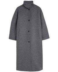 Jil Sander - Manteau À Design Superposé - Lyst