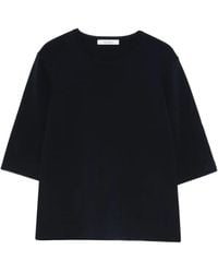 Max Mara - Mxpfaida Round-Neck Short-Sleeve Top - Lyst