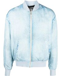 DIESEL - Band-Collar Bomber Jacket - Lyst