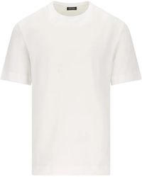 ZEGNA - Short-Sleeve Round-Neck T-Shirt - Lyst