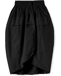 Jil Sander - Wrap-design High-waisted Midi Skirt - Lyst