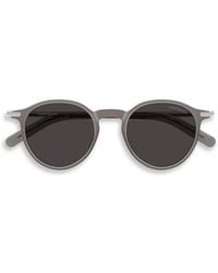 Montblanc - Round-Frame Sunglasses - Lyst