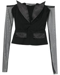 Vestiaire d'un Oiseau Libre - Top estilo corsé de esmoquin - Lyst