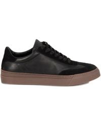 Stokton - Panelled Leather Sneakers - Lyst