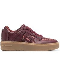 Stella McCartney - Panelled Lace-up Sneakers - Lyst