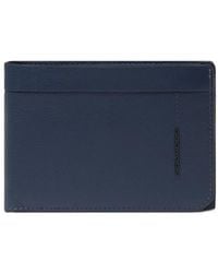 Piquadro - Grained Texture Wallet - Lyst