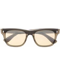 Garrett Leight - Tinted Square-frame Sunglasses - Lyst