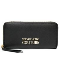 Versace Jeans Couture - Cartera Con Placa Del Logo - Lyst