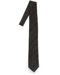 Corneliani - Corbata De Seda A Rayas - Lyst