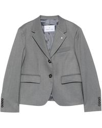 Manuel Ritz - Single-Breasted Notched-Lapels Blazer - Lyst