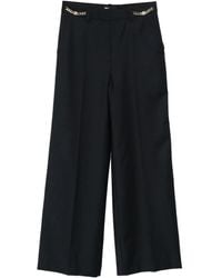 Maje - Chain-Embellished Trousers - Lyst
