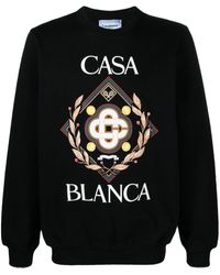 Casablancabrand - Championship Diamond Organic-cotton Sweatshirt - Lyst