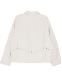 NULLUS Multi-Form Aero Collar Jacket in Brown for Men | Lyst