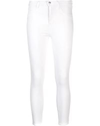 L'Agence - Vaqueros Pitillo Capri - Lyst