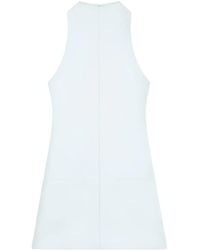Courreges - Sleeveless Twill A-Line Dress - Lyst