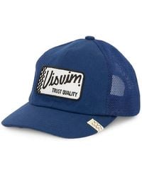 Visvim - Gorra Con Parche Del Logo Y Panel De Malla - Lyst