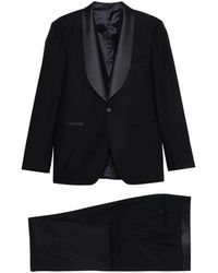 Tagliatore - Satin-Trim Suit (Set Of Three) - Lyst