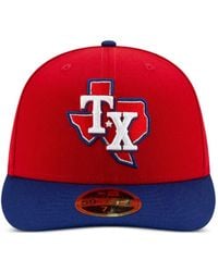 KTZ - 59Fifty Texas Rangers 2020 Alt3 Low Profile Authentic Fitted Cap - Lyst