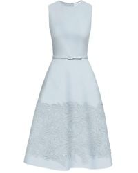 Oscar de la Renta - ギピュールレース ドレス - Lyst