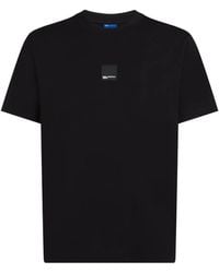 Karl Lagerfeld - T-Shirt Mit Logo-Print - Lyst