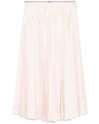 Thom Browne - Pleated Slip Skirt - Lyst