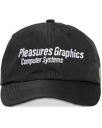 Pleasures - System Tech Honkbalpet Met Grafische Print - Lyst