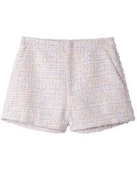 B+ AB - Textured Shorts - Lyst