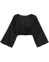 Cala De La Cruz - Marina Crop Top - Lyst