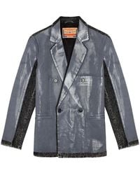 DIESEL - D-Kot-Fsf Blazer - Lyst