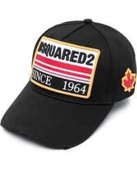 DSquared² - Logo Baseball Hat - Lyst