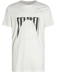 Rick Owens - T-Shirt mit grafischem Print - Lyst