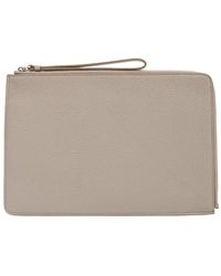 Maison Margiela - Pochette En Cuir À Détails De Coutures - Lyst