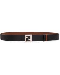 Fendi - Omkeerbare Riem Met Ff-Gesp - Lyst