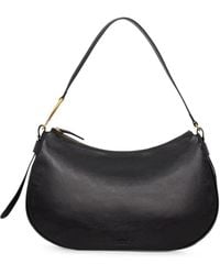 Twinset - Logo-Debossed Hardware-Detail Leather Shoulder Bag - Lyst