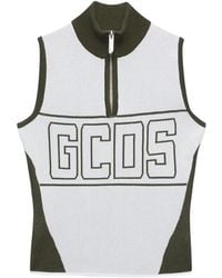 Gcds - Band-Logo Half-Zip Top - Lyst