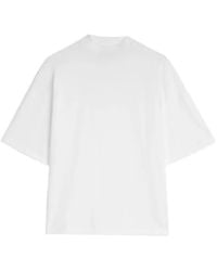 Jil Sander - T-Shirt À Coupe Boxy Et Col Montant - Lyst