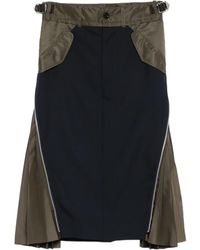 Sacai - プリーツ スカート - Lyst