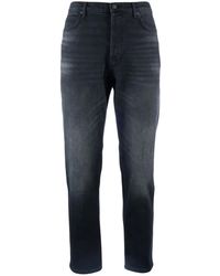 HUGO - Jean Cigarette À Patch Logo - Lyst