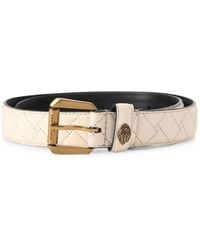 Kurt Geiger - Ceinture À Design Matelassé Et Tête D'Aigle - Lyst