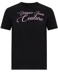 Versace Jeans Couture - Cotton T-Shirt - Lyst