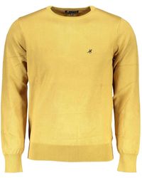 U.S. Grand - Embroidered-Logo Crew-Neck Jumper - Lyst