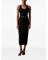 MICHAEL Michael Kors - Belted Racerback Dress - Lyst
