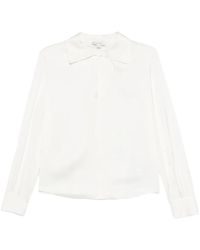 Vince - Camisa De Seda Con Botones - Lyst