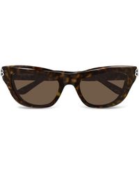 Balenciaga - Lunettes De Soleil À Monture Papillon - Lyst