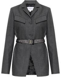 Off-White c/o Virgil Abloh - Industrial-Belt Toybox Jacket - Lyst