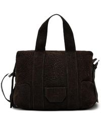 AllSaints - Sac Cabas En Cuir À Fini Grainé - Lyst