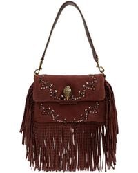 Kurt Geiger - Oxford Fringe Shoulder Bag - Lyst
